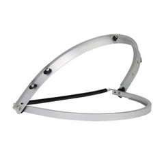 PROTECTIVE INDUSTRIAL PRODUCTS Protective Industrial Products 251-01-5270 Aluminum Hard Hat Bracket For Faceshields Full Brim Style