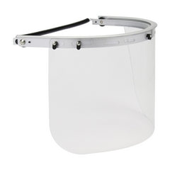 PROTECTIVE INDUSTRIAL PRODUCTS Protective Industrial Products 251-01-5270 Aluminum Hard Hat Bracket For Faceshields Full Brim Style