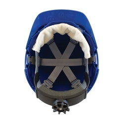 PROTECTIVE INDUSTRIAL PRODUCTS Protective Industrial Products 396-20870-NAV Hard Hat Terry Cloth Sweatband Snap Closure 20 per Polybag Navy