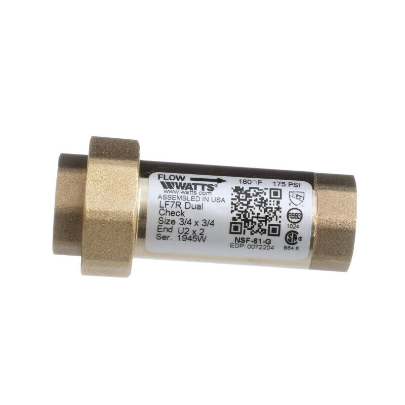 WATTS LF7RU2-23/4X3/4 CHECK VALVES