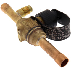WHITE-RODGERS White Rodgers 806752 3/8 ODF BVS Series Refrigeration Ball Valve w/ Access Valve