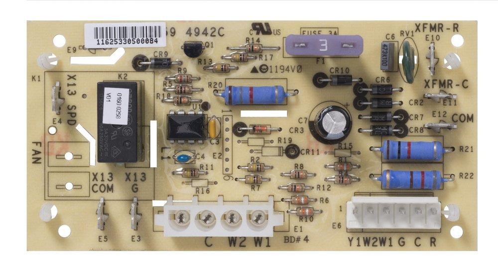 WHITE-RODGERS White-Rodgers 48X21-811 Rheem Direct Replacement Single Stage Air Handler Control for ECMx Motors