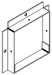 WIEGMANN Wiegmann PA0808 Wireway Panel Adapter 8 X 8 IN