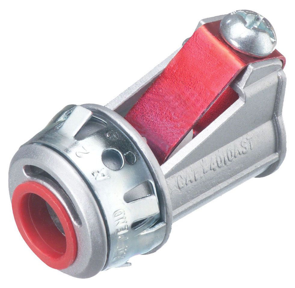 ARLINGTON Arlington 4010AST 3/8 Snap2IT Connector with Insulated Throat, 1/2 Knockout, 0.44 to 0.612 in Cable Openings