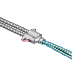 ARLINGTON Arlington 414110ST Zinc Die-Cast Connector 3/8 Inch 1/2 Inch Knockout