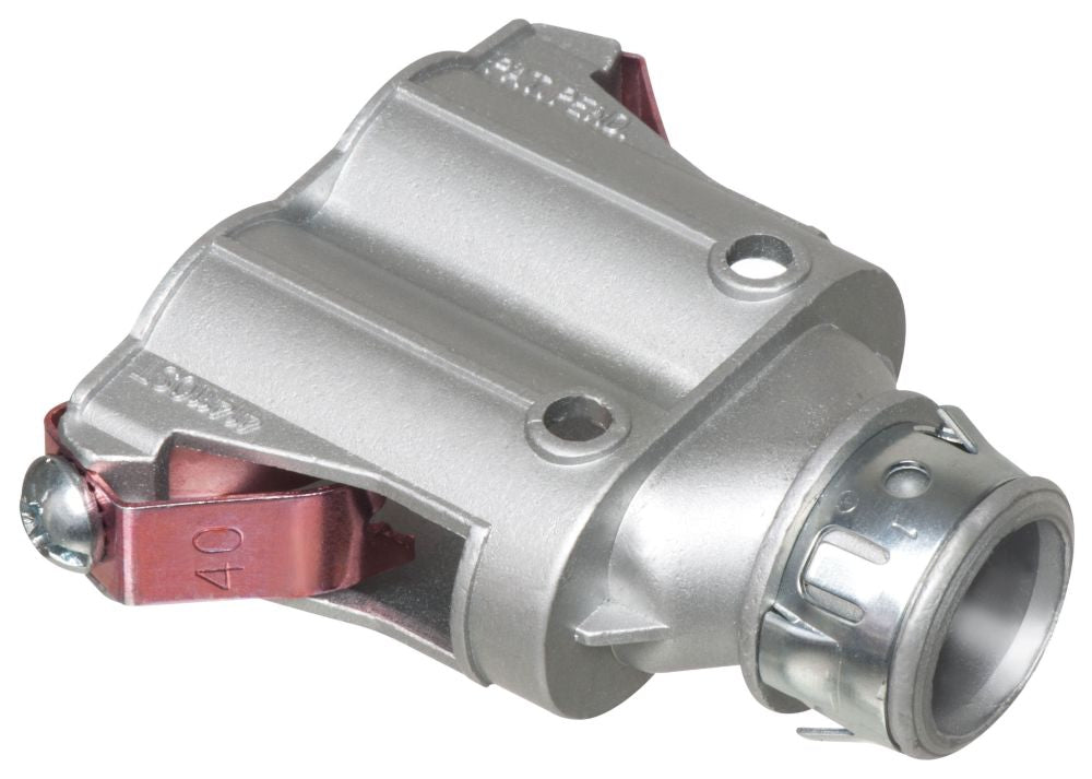 ARLINGTON Arlington 414110ST Zinc Die-Cast Connector 3/8 Inch 1/2 Inch Knockout