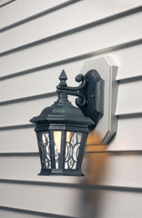ARLINGTON Arlington 8141DBL Siding Mounting Kit With Built-in Box, 6.8 cu-in Capacity, 10.2 in L x 6.9 in W x 1.214 in D