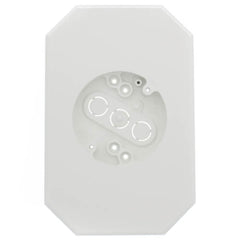 ARLINGTON Arlington 8141DBL Siding Mounting Kit With Built-in Box, 6.8 cu-in Capacity, 10.2 in L x 6.9 in W x 1.214 in D