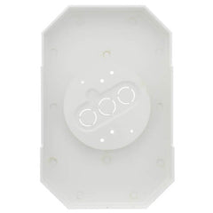 ARLINGTON Arlington 8141DBL Siding Mounting Kit With Built-in Box, 6.8 cu-in Capacity, 10.2 in L x 6.9 in W x 1.214 in D
