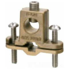 ARLINGTON Arlington 718DB Bare Wire Ground Clamp With Box Style Lug 8 to 4/0 AWG (3/8 to 1 In Pipe)