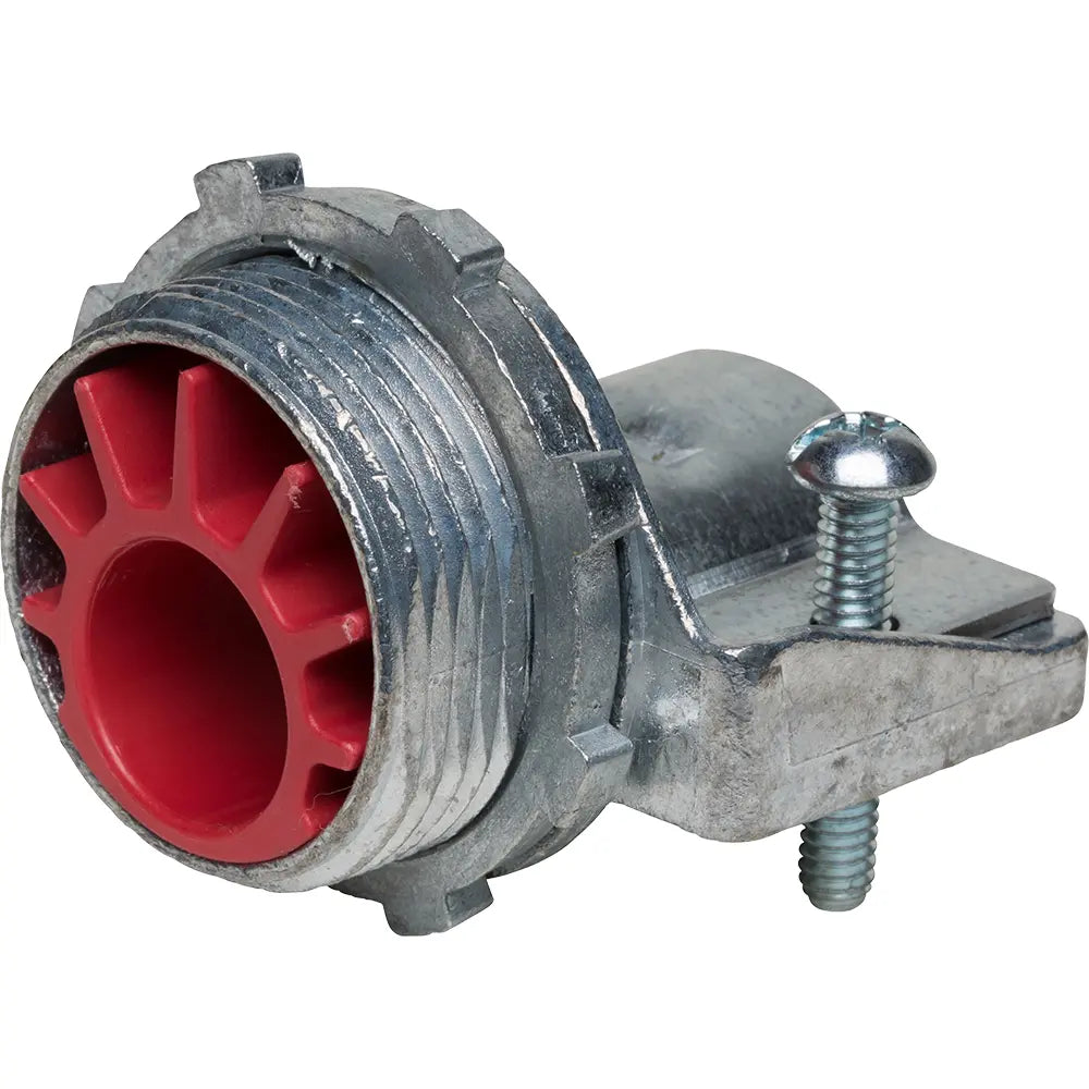ARLINGTON Arlington 8413 Cable Fitting With End Stop Bushing and Built-in End Stop, 1-1/4 in Trade, 1-1/4 in Knockout