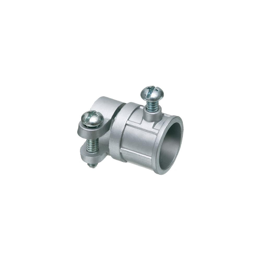 ARLINGTON Arlington 862 Combination Coupling, 3/4 in, for Use With Set Screw EMT to Clamp-On Flexible Metal Conduit, Die Cast Zinc