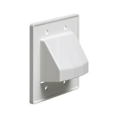 ARLINGTON Arlington CE2 Reversible Low-Voltage Cable Entrance Plate, 2-Gang