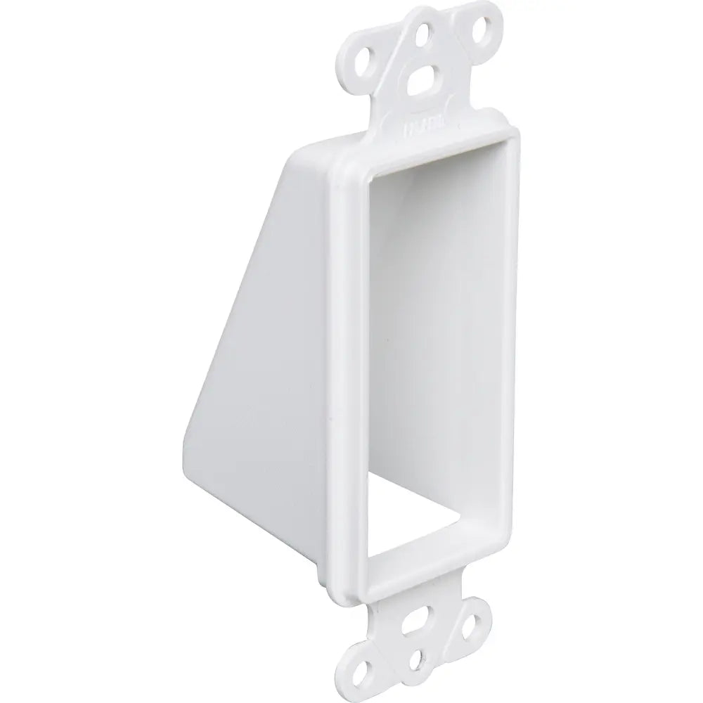 ARLINGTON Arlington CED1 Cable Entrance Hood, Single Gang, White