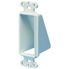ARLINGTON Arlington CED1 Cable Entrance Hood, Single Gang, White
