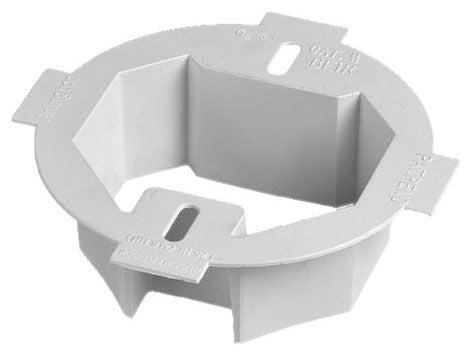 ARLINGTON Arlington BE1R Ceiling Box Extender, 1 Gang, 4.85 in L x 4.35 in W x 1-1/2 in D