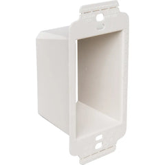 ARLINGTON Arlington BE1X Box Extender With Larger Flange, 1 Gang, 4.628 in L x 2.325 in W x 1.813 in D
