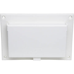 ARLINGTON Arlington DBHR1W Low Profile InBox for Flat Surface, Horizontal, Weatherproof in-Use, White Cover