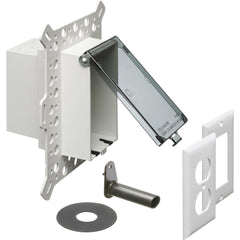 ARLINGTON Arlington DBVM1C Low Profile Recessed Weatherproof Box