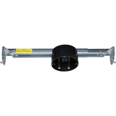 ARLINGTON Arlington FBR423 Economical Fan/Fixture Support Box With Adjustable Steel Bracket Plastic Steel 23 cu in