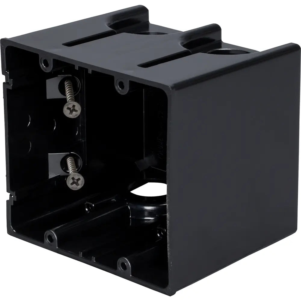 ARLINGTON Arlington F102 One Box Non-Metallic Outlet Box 42 cu-in 2-Gang
