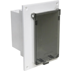 ARLINGTON Arlington DBVR1C Low Profile Inbox for Flat Surface Retrofit Vertical Clear Cover