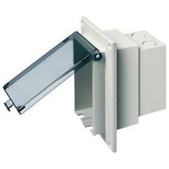 ARLINGTON Arlington DBVR1C Low Profile Inbox for Flat Surface Retrofit Vertical Clear Cover