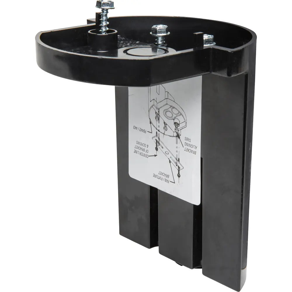 ARLINGTON Arlington FB443 L-Shaped Fan and Fixture Box For 1/2 or 5/8 Drywall 18.3 Cu. In.