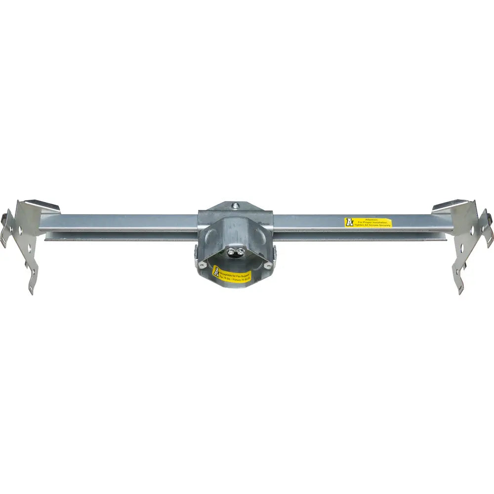 ARLINGTON Arlington FBRS420SC Steel Fan And Fixture Box Kit For Suspended Ceilings 2 Box Depth 20 Cu In