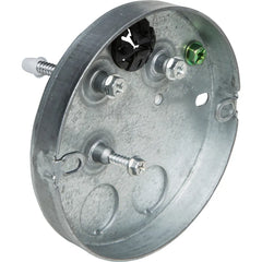ARLINGTON Arlington FBS407 Steel Pan Fan & Fixture Mounting Box for 5/8 Drywall, 8 Cubic Inch