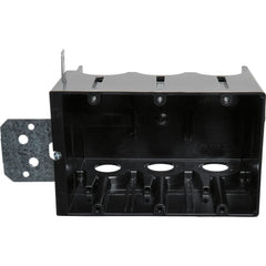 ARLINGTON Arlington FA103 Non-Metallic box for new construction Adjustable for wall thicknesses from 1/4 to 1-1/2 Three Gang Vertical 65.0 cu.