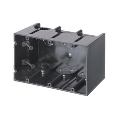 ARLINGTON Arlington F103 One Box Non-Metallic Outlet Boxes 3 Gang Vertical 61 cu. in.