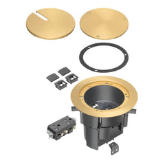 ARLINGTON Arlington FLBR5420MB Floor Box Kit with Low Voltage Openings