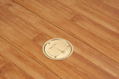 ARLINGTON Arlington FLB4364MB DROP IN Floor Box Kit Low Profile 1 Gang
