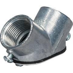 ARLINGTON Arlington HL7500 Combination Conduit Pulling Elbow with Cover and Gasket, 3/4 in Trade, 90 deg