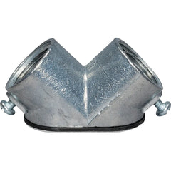 ARLINGTON Arlington HL7500 Combination Conduit Pulling Elbow with Cover and Gasket, 3/4 in Trade, 90 deg