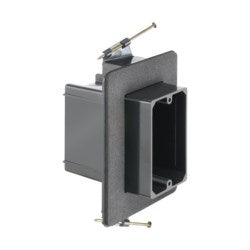 ARLINGTON Arlington FN101FD Non-Conductive Versatile Vapor Box Plastic 28 cu-in Capacity 1 Gang
