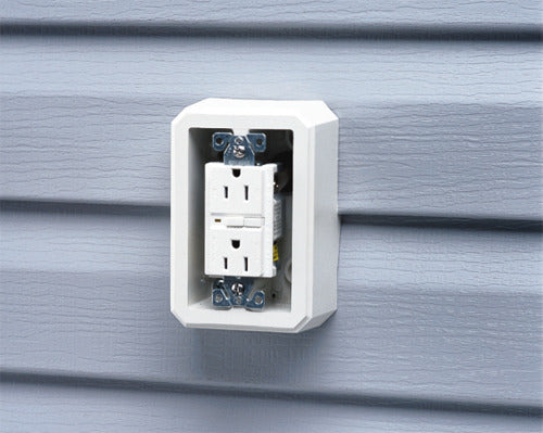ARLINGTON Arlington FS8141 Weatherproof Device Box 1-Piece Construction 18.6 cu-in Capacity