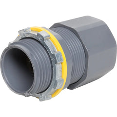 ARLINGTON Arlington LPCG757 Low Profile Liquidtight Oiltight Strain Relief Cord Connector 3/4 in Trade 0.385 to 0.75 in Cable Openings