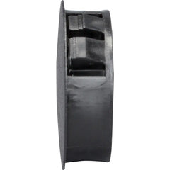 ARLINGTON Arlington NM902 Black Plastic Snap-In Knockout Blank 1 in