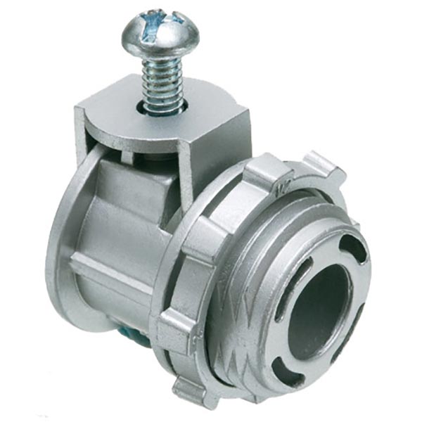 ARLINGTON Arlington SG50 Saddlegrip 1/2 Inch Cable Connector with 0.62 Inch End Stop