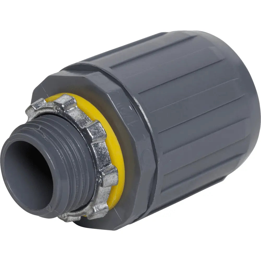 ARLINGTON Arlington NMLT5 Non Metallic Liquid Tight Connector 1/2 in Trade