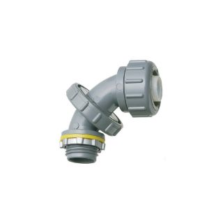 ARLINGTON Arlington NMLT5090 1/2 Non-Metallic Liquidtight Conduit Connector 90 Deg
