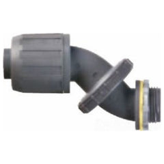 ARLINGTON Arlington NMLT790 Zero to 90 Degree SNAP2IT Non Metallic Liquid Tight Connector 3/4 Trade Size