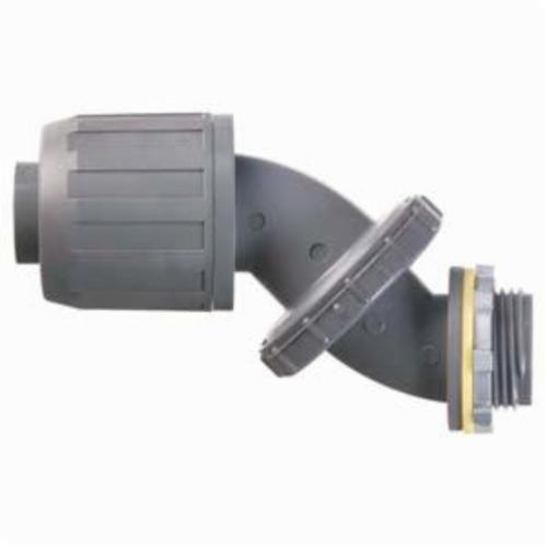 ARLINGTON Arlington NMLT790 Zero to 90 Degree SNAP2IT Non Metallic Liquid Tight Connector 3/4 Trade Size