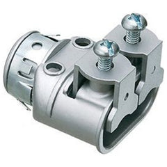 ARLINGTON Arlington SG3838AST 3/8 Duplex Saddlegrip Snap-Tite Cable Connector w/ Insulated Throat