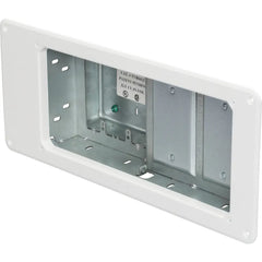 ARLINGTON Arlington TVBS613 Recessed Steel TV Box Power Low Voltage 4 Gang