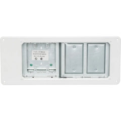 ARLINGTON Arlington TVBS613 Recessed Steel TV Box Power Low Voltage 4 Gang