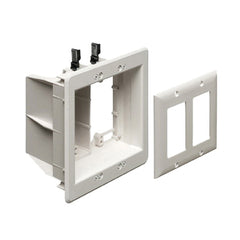 ARLINGTON Arlington TVBU505 2 Gang Recessed TV Box for Power and Low Voltage