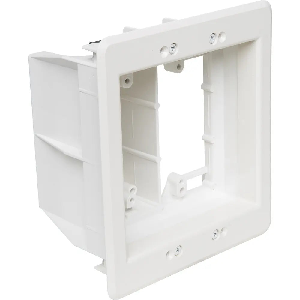 ARLINGTON Arlington TVBU505 2 Gang Recessed TV Box for Power and Low Voltage